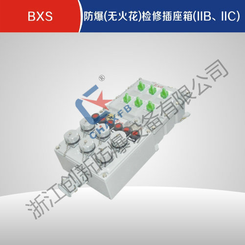 BXS防爆(无火花)检修插座箱(IIB、IIC)